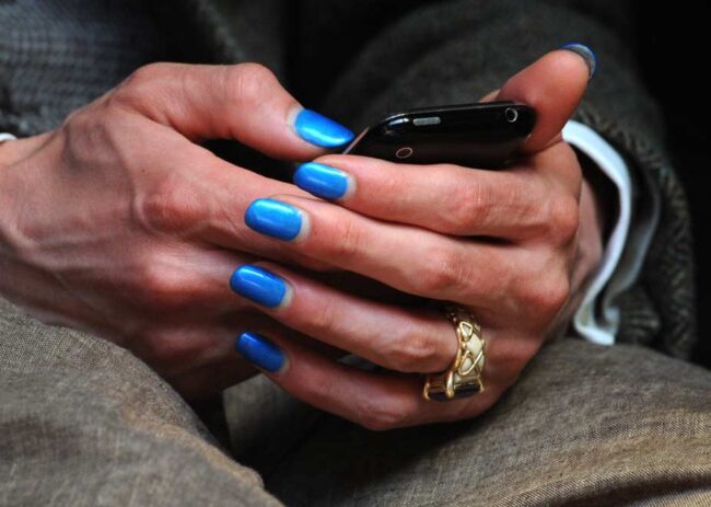 uñas pintadas