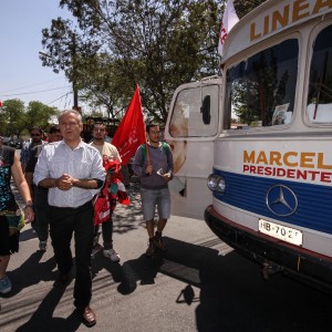 Chile Presidential candidate Marcel Claude campaigns in Santiago El Digital de Asturias