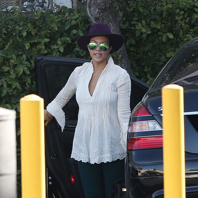 The Kardashian family seen arriving at the family office El Digital de Asturias