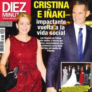 La reaparición de los duques de Palma protagoniza las portadas del miércoles