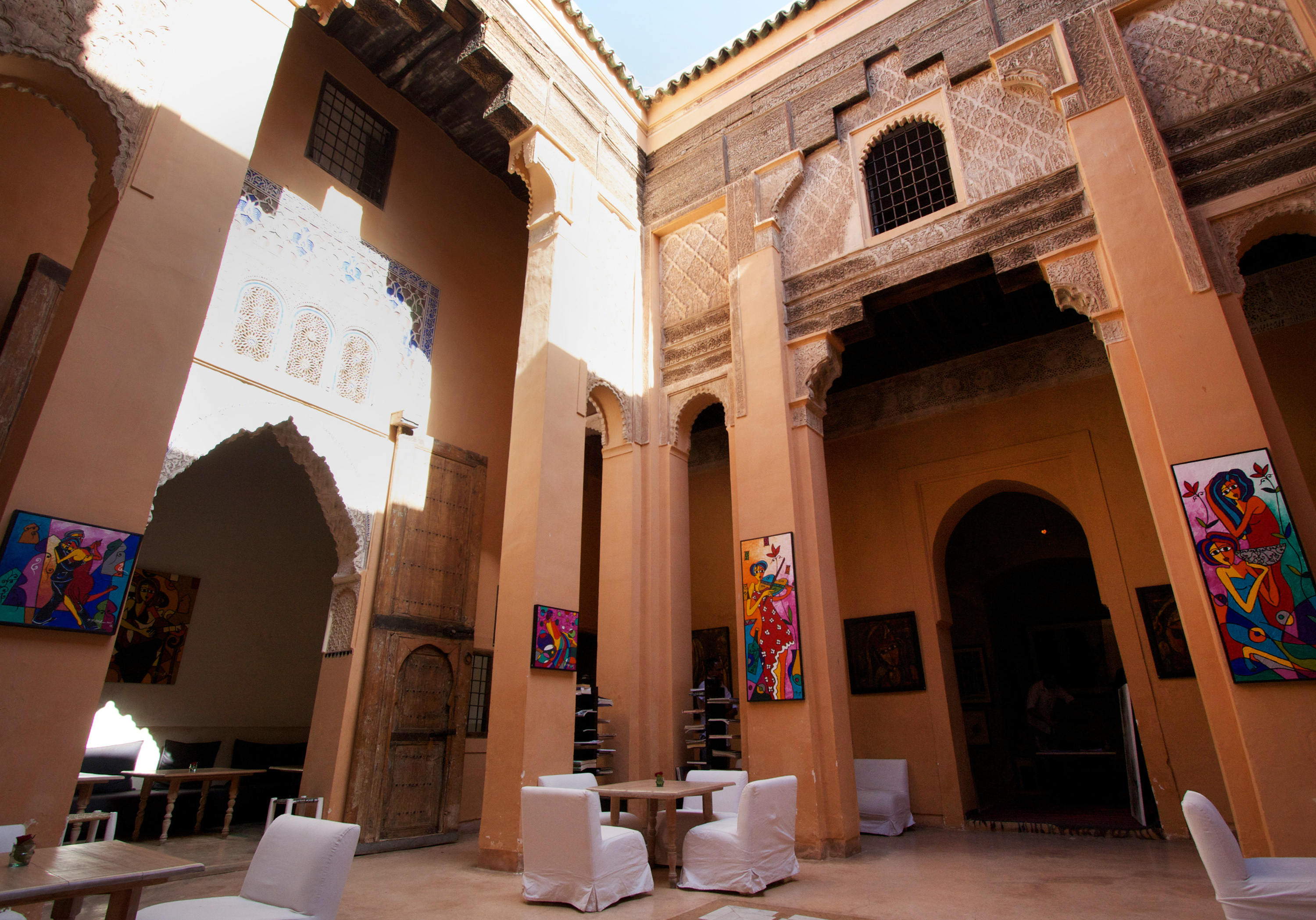 Paradiese hinter dicken Mauern  Marrakeschs Innenhöfe  El Digital de Asturias