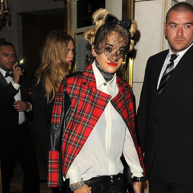 Rita Ora and Cara head out