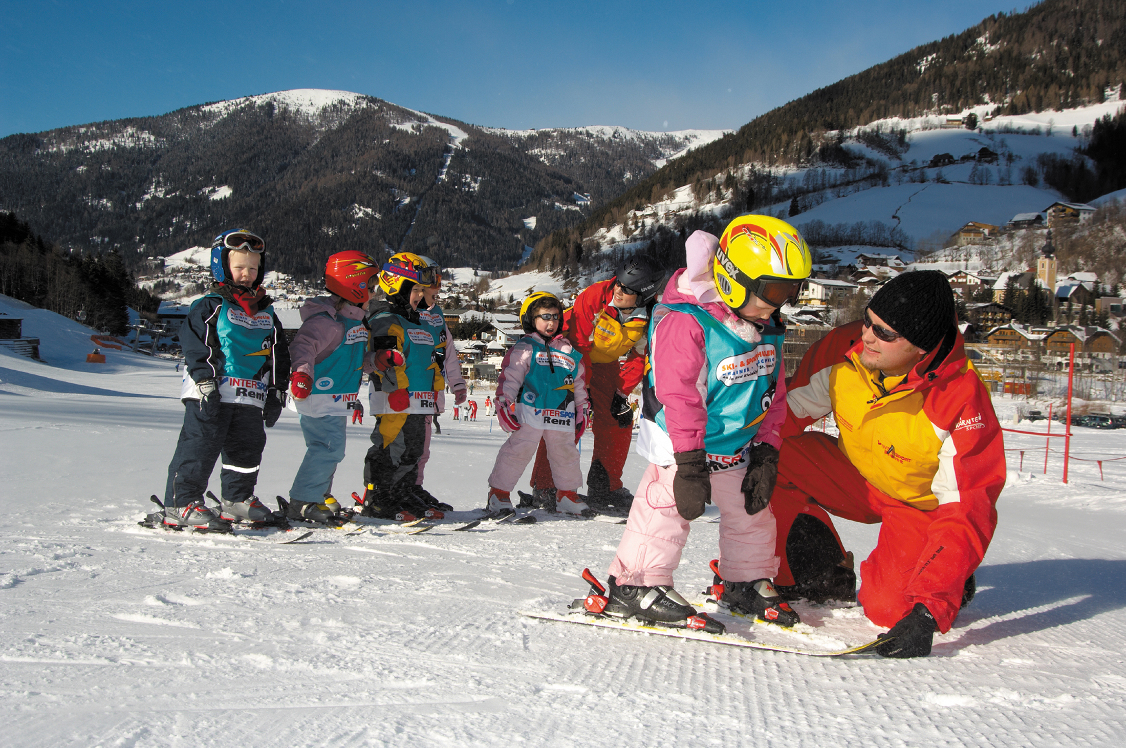 Pizzastücke auf der Skipiste Winterurlaub mit Kindern in Kärnten El Digital de Asturias