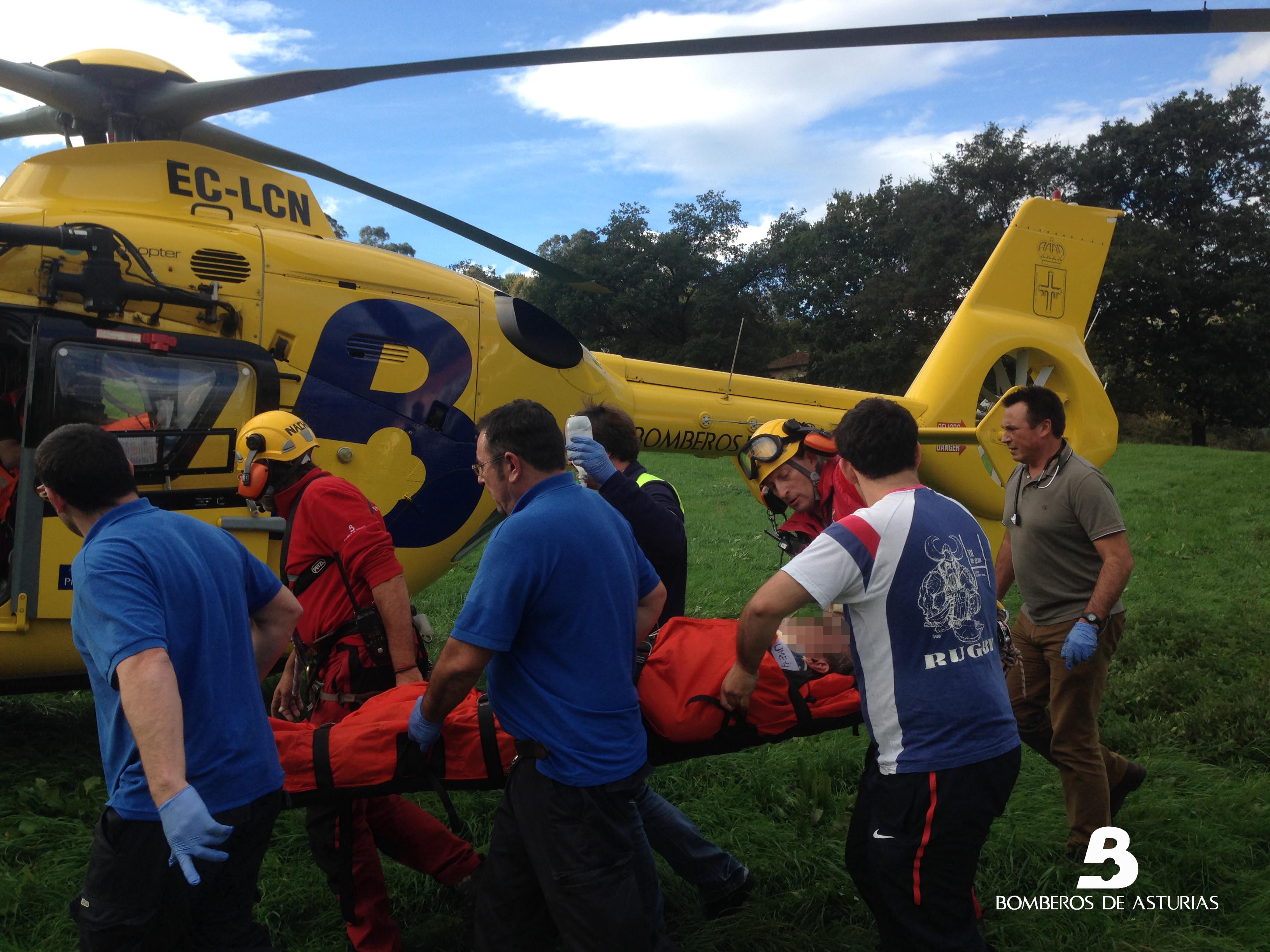 20131107 ACCIDENTE LABORAL EN BELMONTE DE MIRANDA 3 El Digital de Asturias