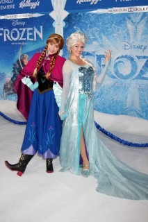 Atmosphere  at the "Frozen" Los Angeles....