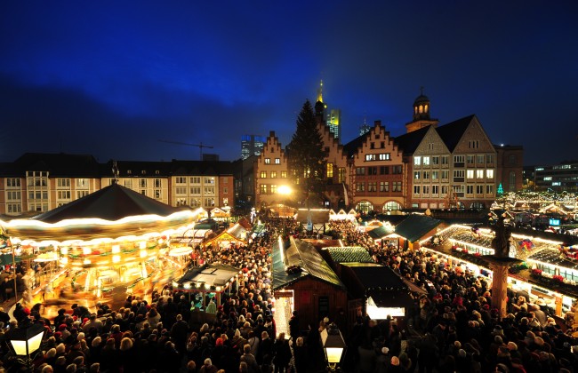 Frankfurt Christmas market opens