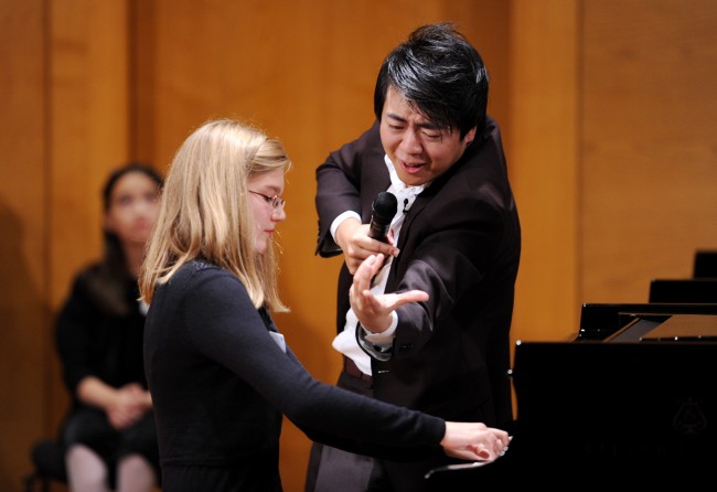 Masterclass with pianist Lang Lang