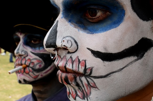 Mexicans celebrate the Day of the Dead
