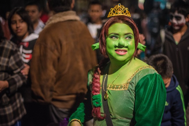 Mexico City celebrates Halloween with parade