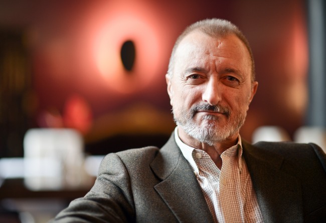 Writer Arturo Pérez Reverte