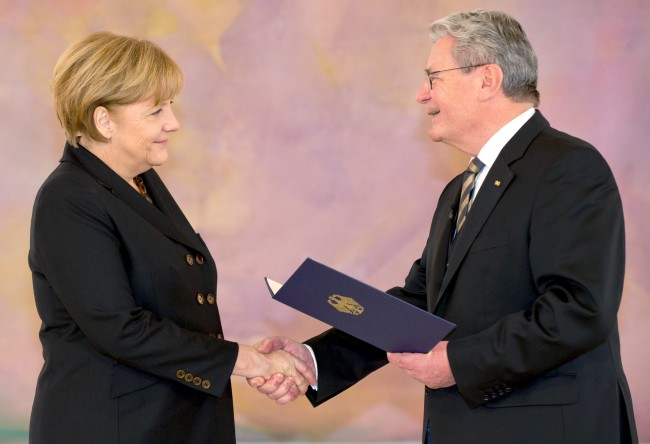 Appointment of new German government