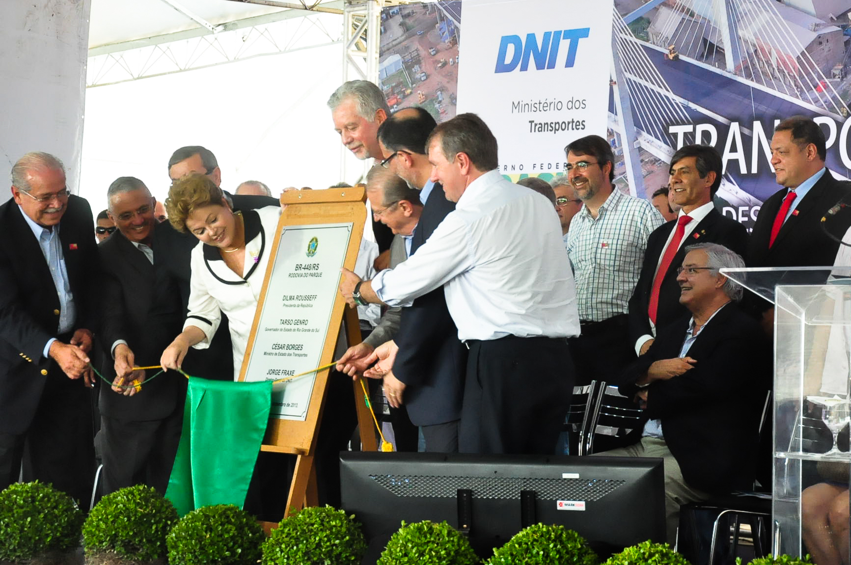 Brazils President Dilma Rousseff inaugurates new federal highway El Digital de Asturias