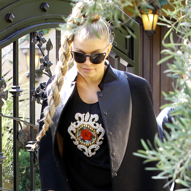 Fergie leaving her house in Brentwood El Digital de Asturias