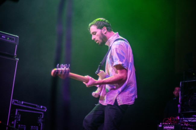 Indie rock band Local Natives perform in Mexico City