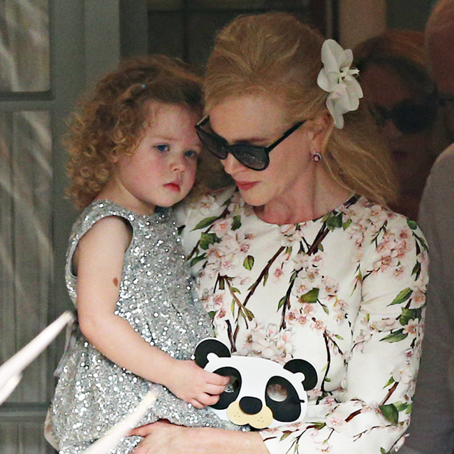 Nicole Kidman and Keith Urban attends her mom and dad 50th wedding anniversary held at the Gunner Barracks tea room, Mosman