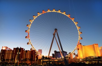 Noria gigantesca inaugurada en Las Vegas
