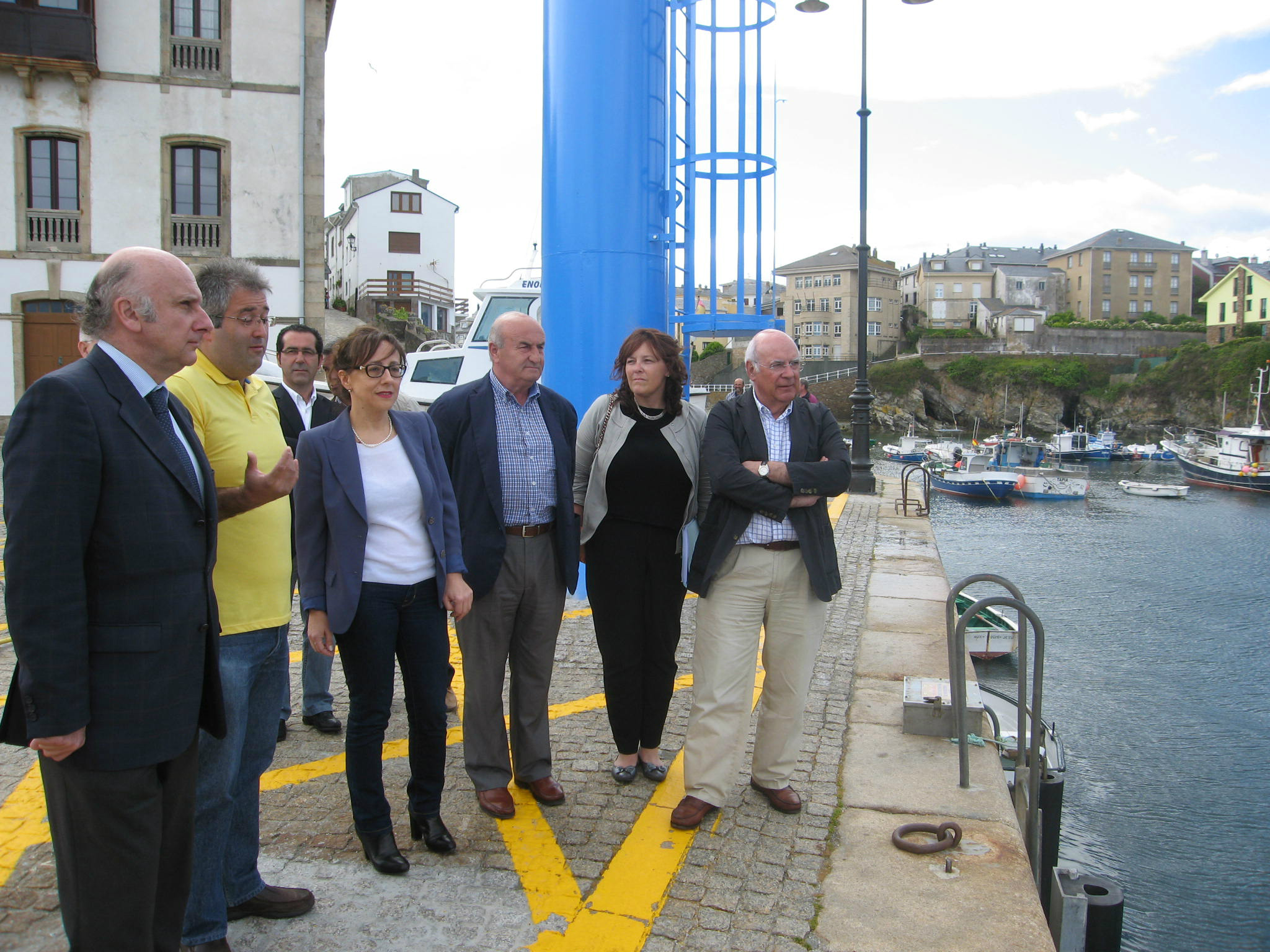 20140607 Visita puerto tapia 1 El Digital de Asturias