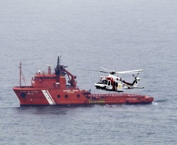 RESCATADO EL CADÁVER DE UNO DE LOS TRIPULANTES INDONESIOS DEL BARCO HUNDIDO