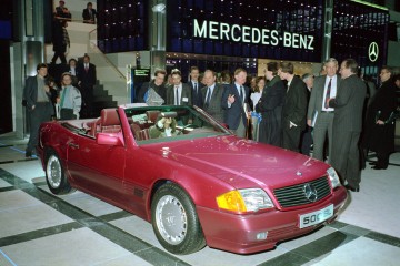 El nuevo SL de Mercedes cumple 25 años