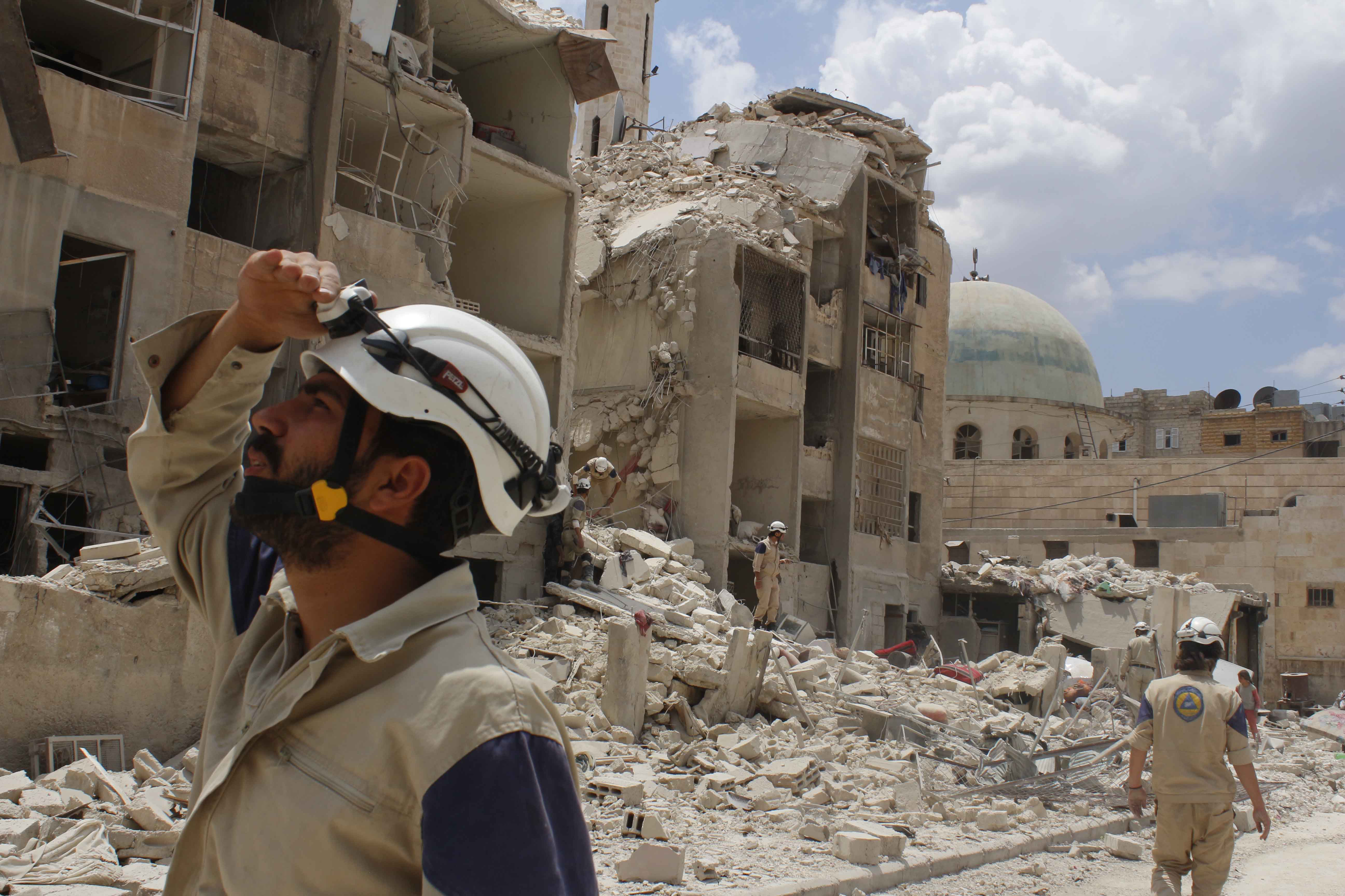 Equipos de emergencia en Siria El Digital de Asturias