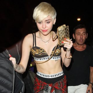 Miley Cyrus and Kate Moss hang out together till 3.30am at Madame Jojo's