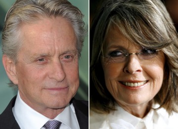 Douglas y Keaton, romance a la vista