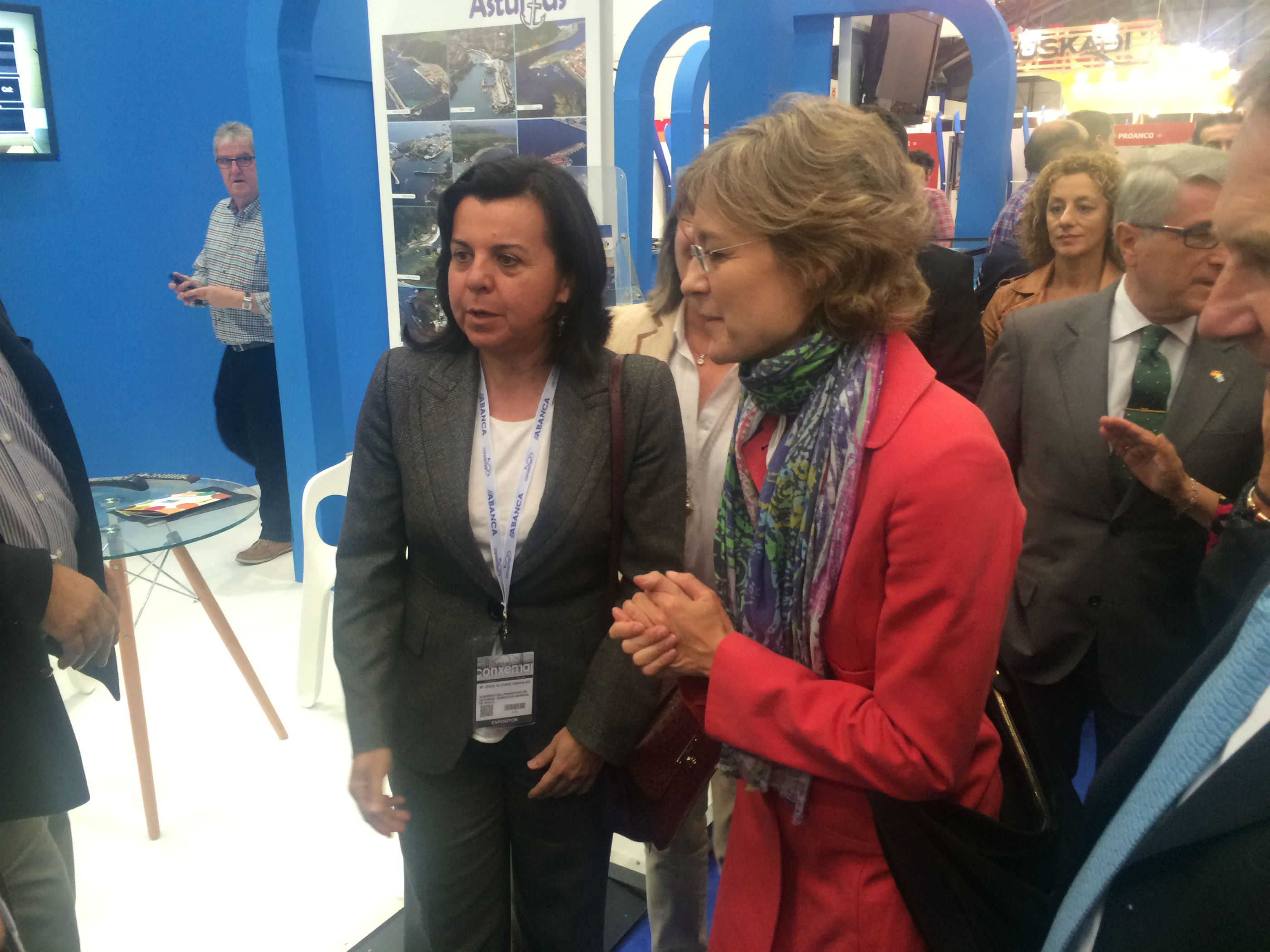20141007 Consejera y ministra feria Conxemar 1 El Digital de Asturias
