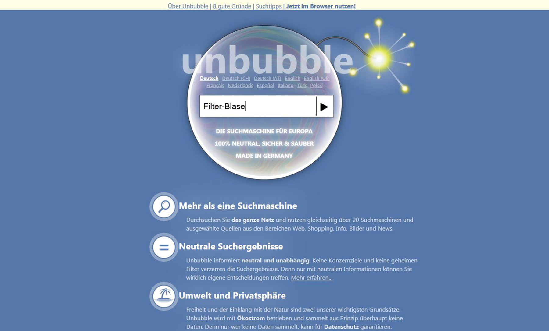 Unbubble promete protecci\u00f3n de datos y anonimidad | El Digital de Asturias