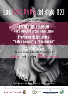 Cartel las esclavas del siglo XXI