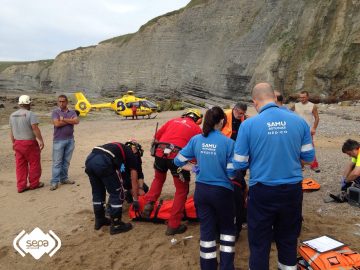 2015.06.08 ACCIDENTE LABORAL EN GIJON