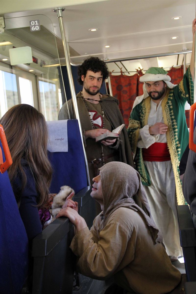 El Tren Medieval viaja de nuevo a Sigüenza
