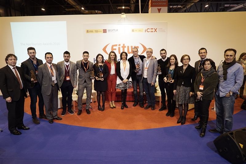 Siete aplicaciones turísticas galardonadas en el ‘AppTourism Awards 2016’