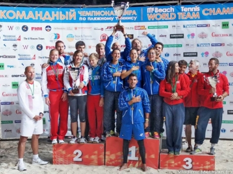 El Campeonato del Mundo de Tenis Playa por Equipos repetirá en Moscú