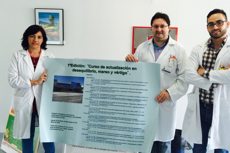 El Hospital del Tajo aborda el mareo y vértigo para mejorar la calidad de vida del paciente