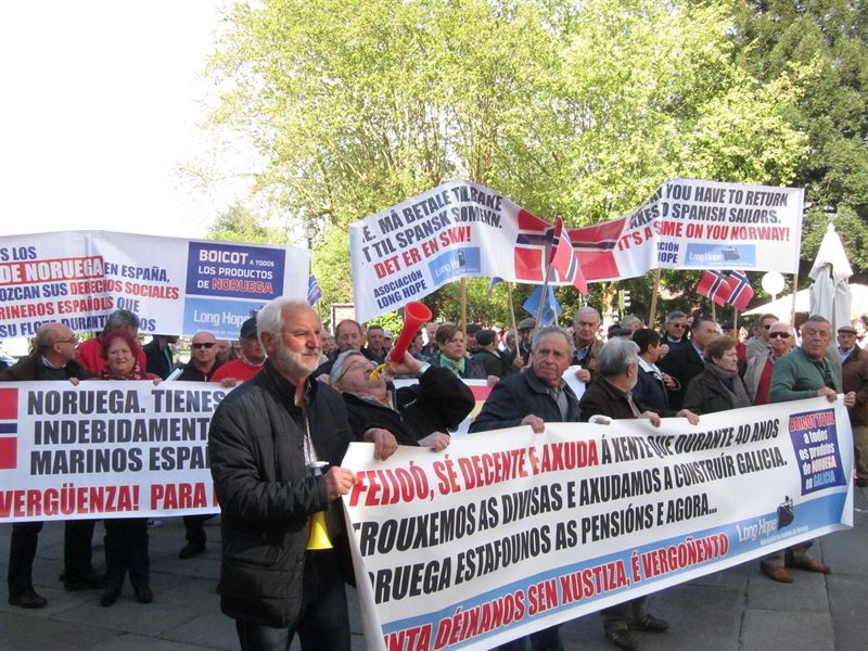 Podemos, IU y Anova piden a Bruselas que apoye a los marineros gallegos que reclaman sus pensiones a Noruega