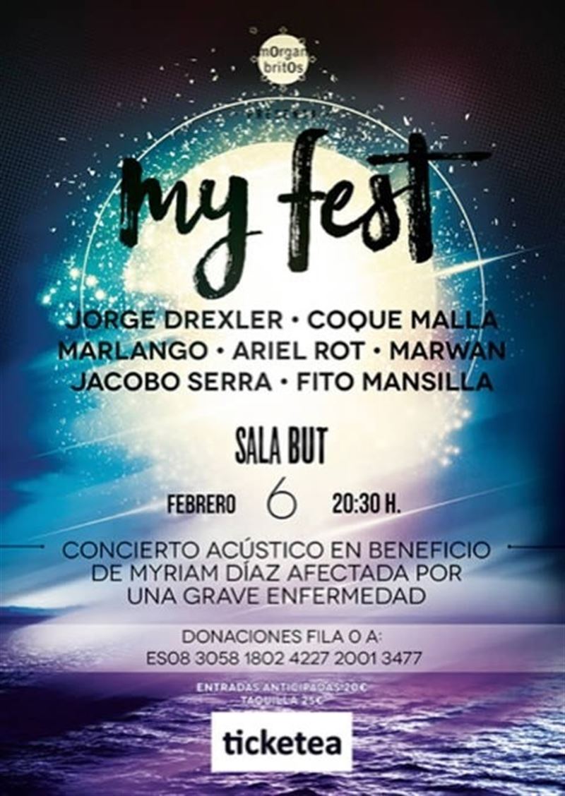 Jorge Drexler, Coque Malla, Marlango y Ariel Rot, en un concierto benéfico en Madrid