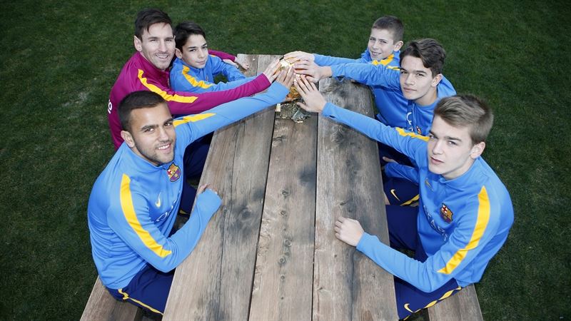 Messi: «Es impresionante escuchar que eres el mejor de la historia»