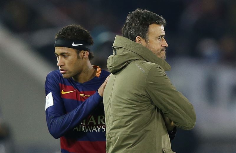 Luis Enrique «A Neymar le afecta su declaración en la Audiencia Nacional un 0,001 por ciento»