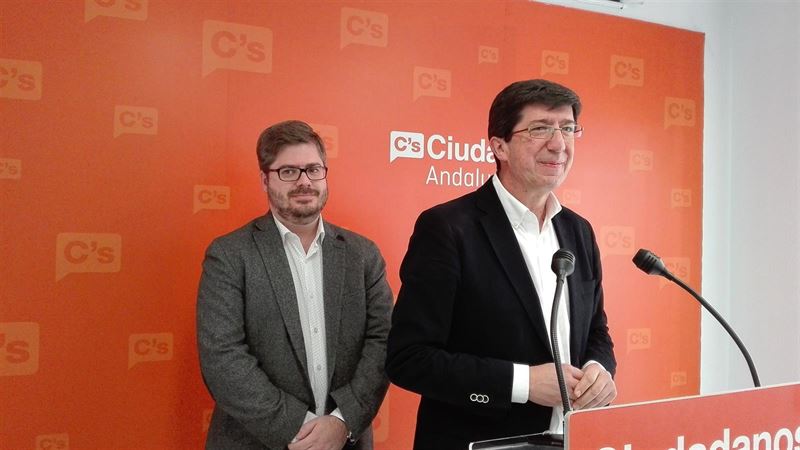 Juan Marín «Las negociaciones nacionales no afectan al acuerdo con PSOE-A»