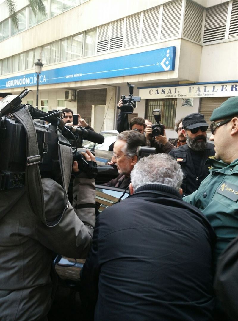 Detenido por cohecho el ex vicealcalde de Valencia Alfonso Grau