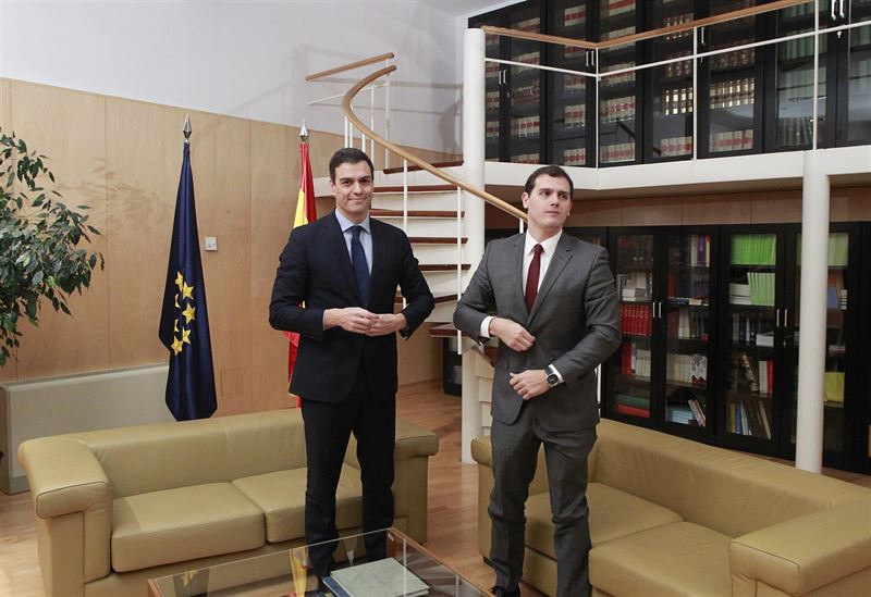 Los puntos «clave» del acuerdo entre Sánchez y Rivera