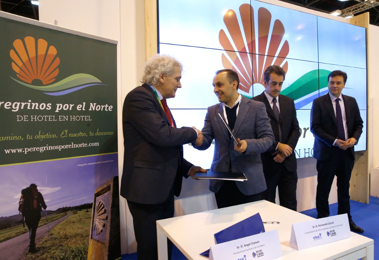 Asturias y Cantabria promocionarán el programa “Peregrinos por el Norte de hotel en hotel”