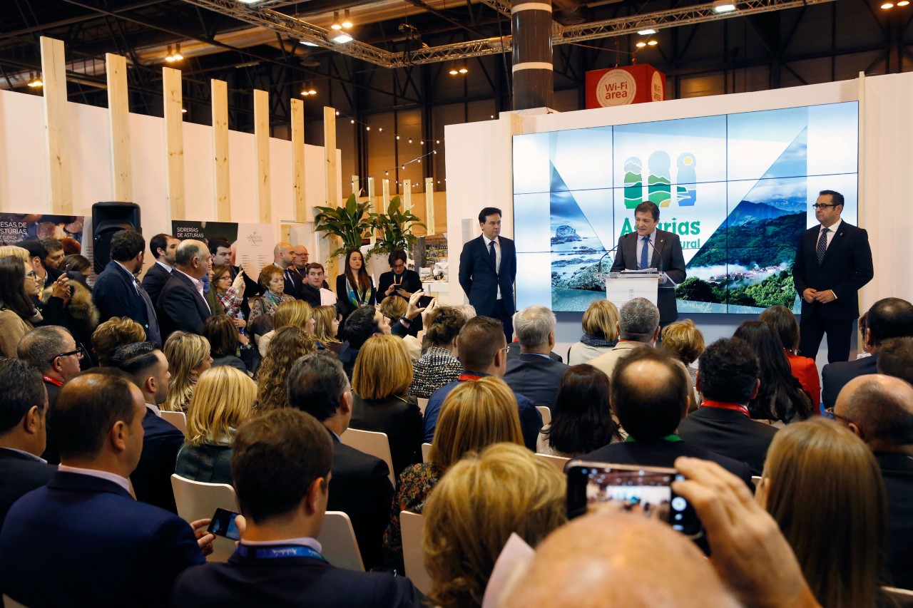Intervención de Javier Fernández en el Día de Asturias en FITUR 2017