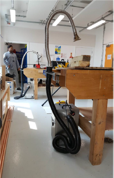 Llega la limpieza de humos a las aulas de formación