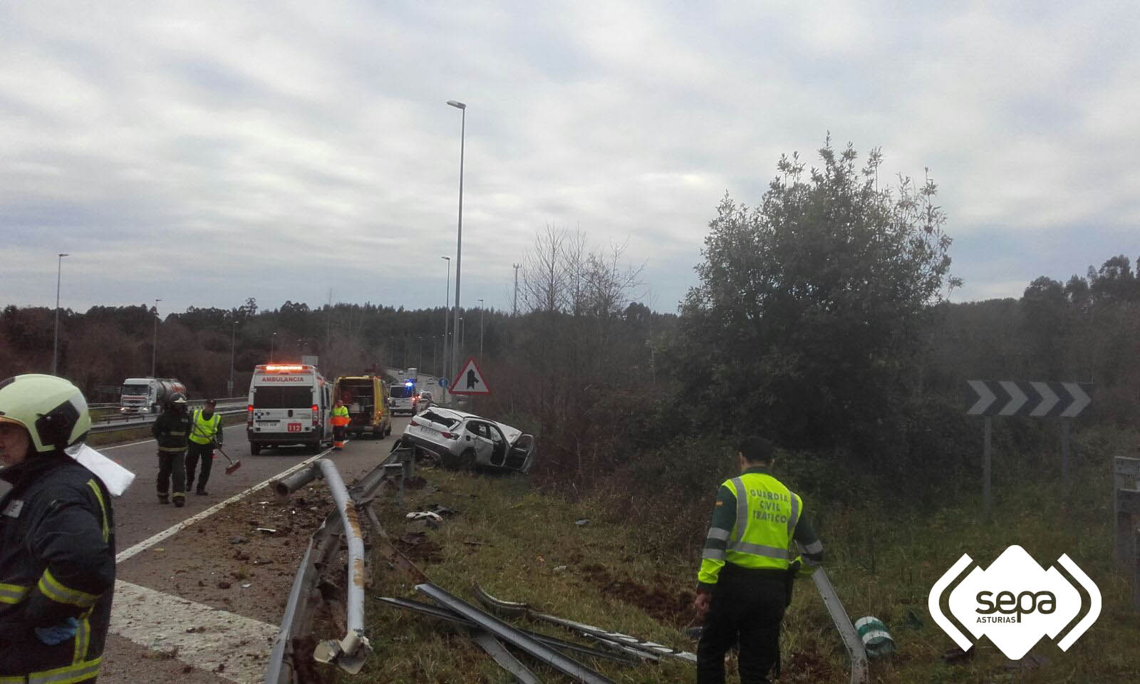 ACCIDENTE DE TRÁFICO EN LLANES El Digital de Asturias