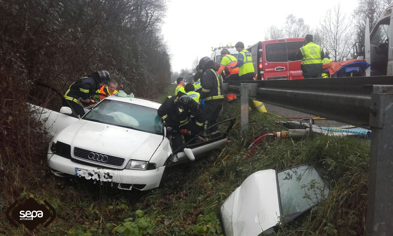 ACCIDENTE TRAFICO NAVA El Digital de Asturias