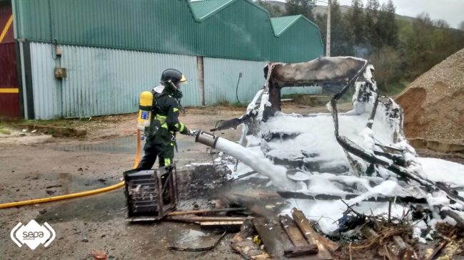 INCENDIO DE AUTOCARAVANA EN LLANES El Digital de Asturias