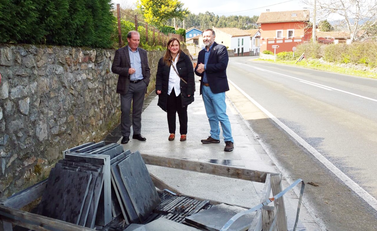 Visita obra Caravia El Digital de Asturias