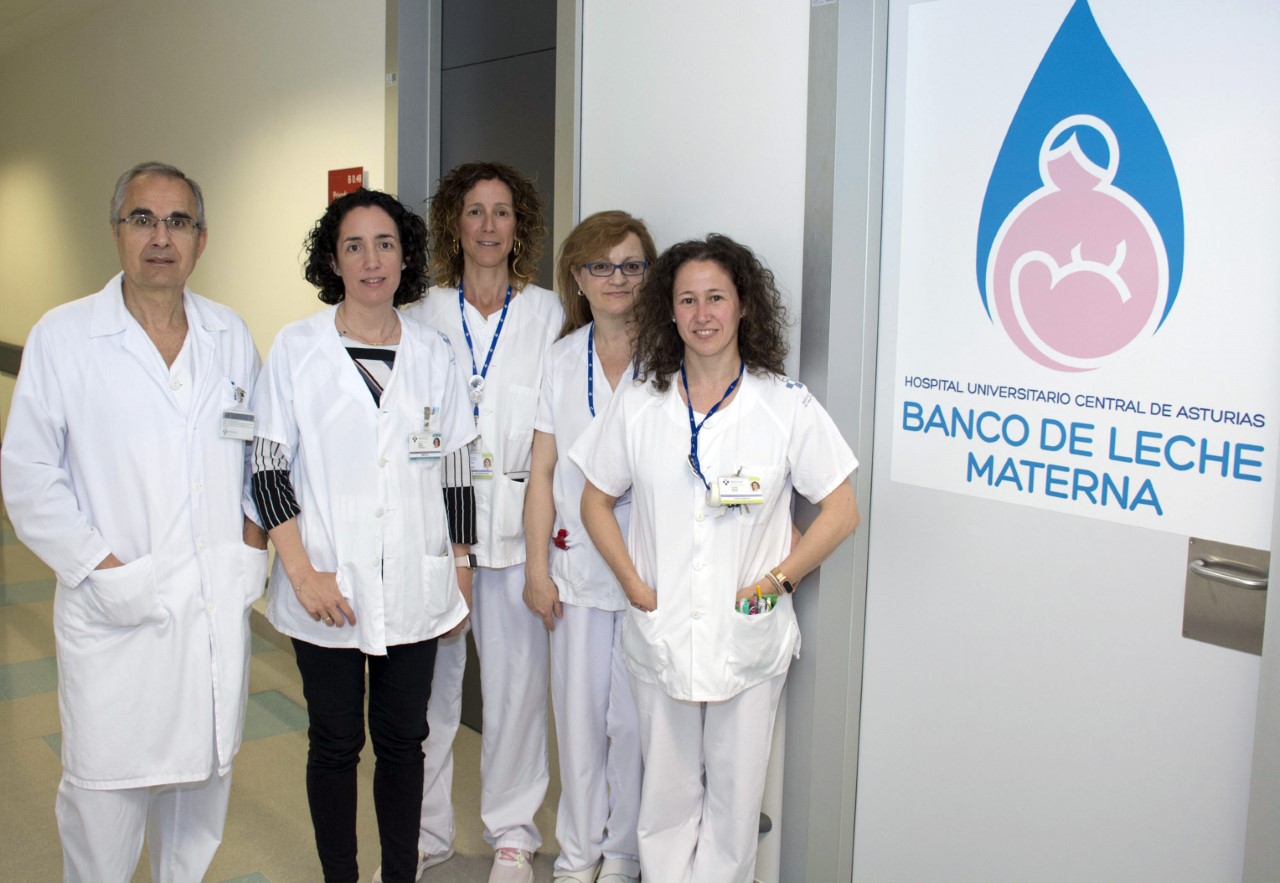 Profesionales banco leche materna HUCA El Digital de Asturias