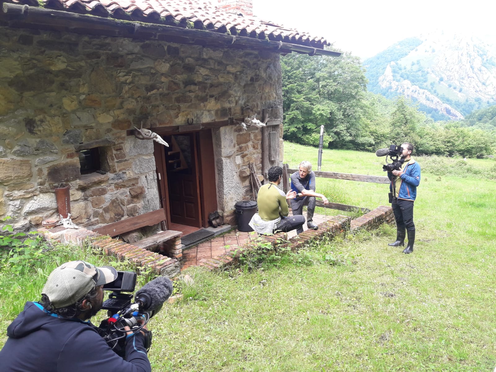 Rodaje programa en Caso El Digital de Asturias